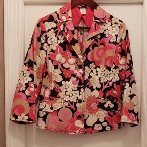 J. Crew Pique Cotton Blazer Jacket 12